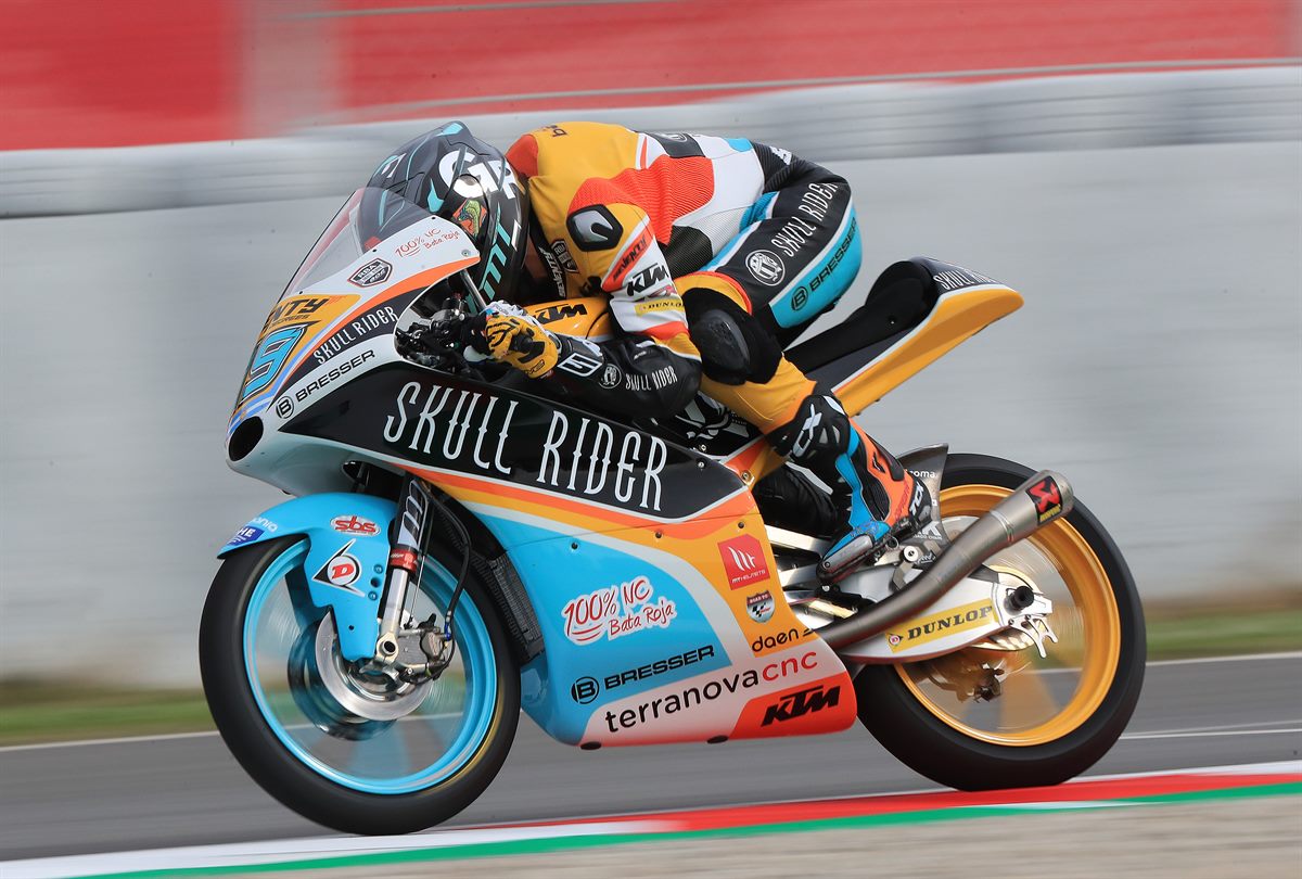 Gabriel Rodrigo KTM RC250 GP Circuit de Barcelona-Catalunya 2018