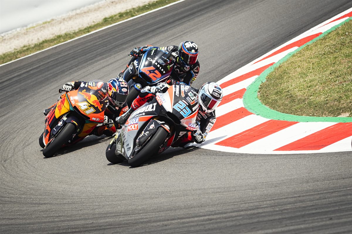 Brad Binder KTM Moto2 Circuit de Barcelona-Catalunya 2018