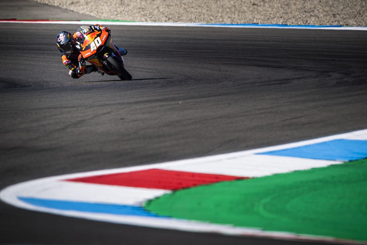 Darryn Binder KTM RC250 GP Pit Lane TT Circuit Assen 2018