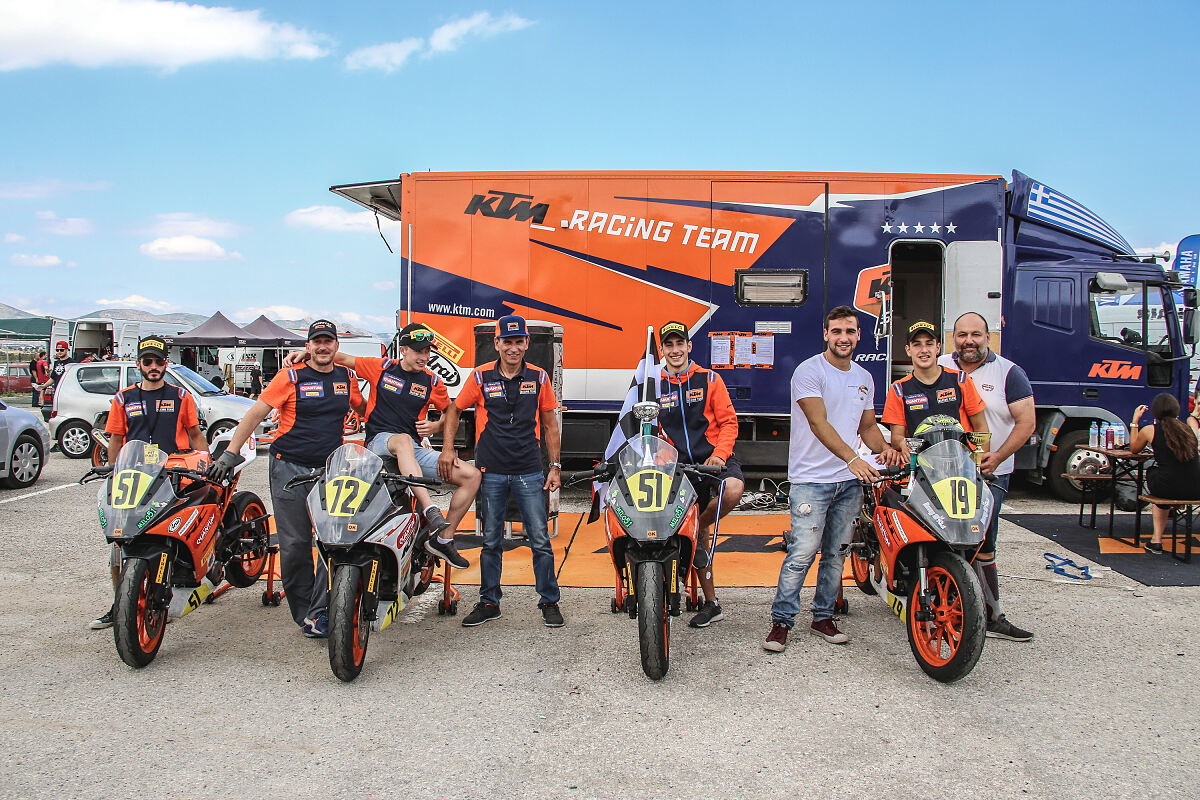KTM SKOURTAS RACING TEAM Rd4 Megara Circuit 