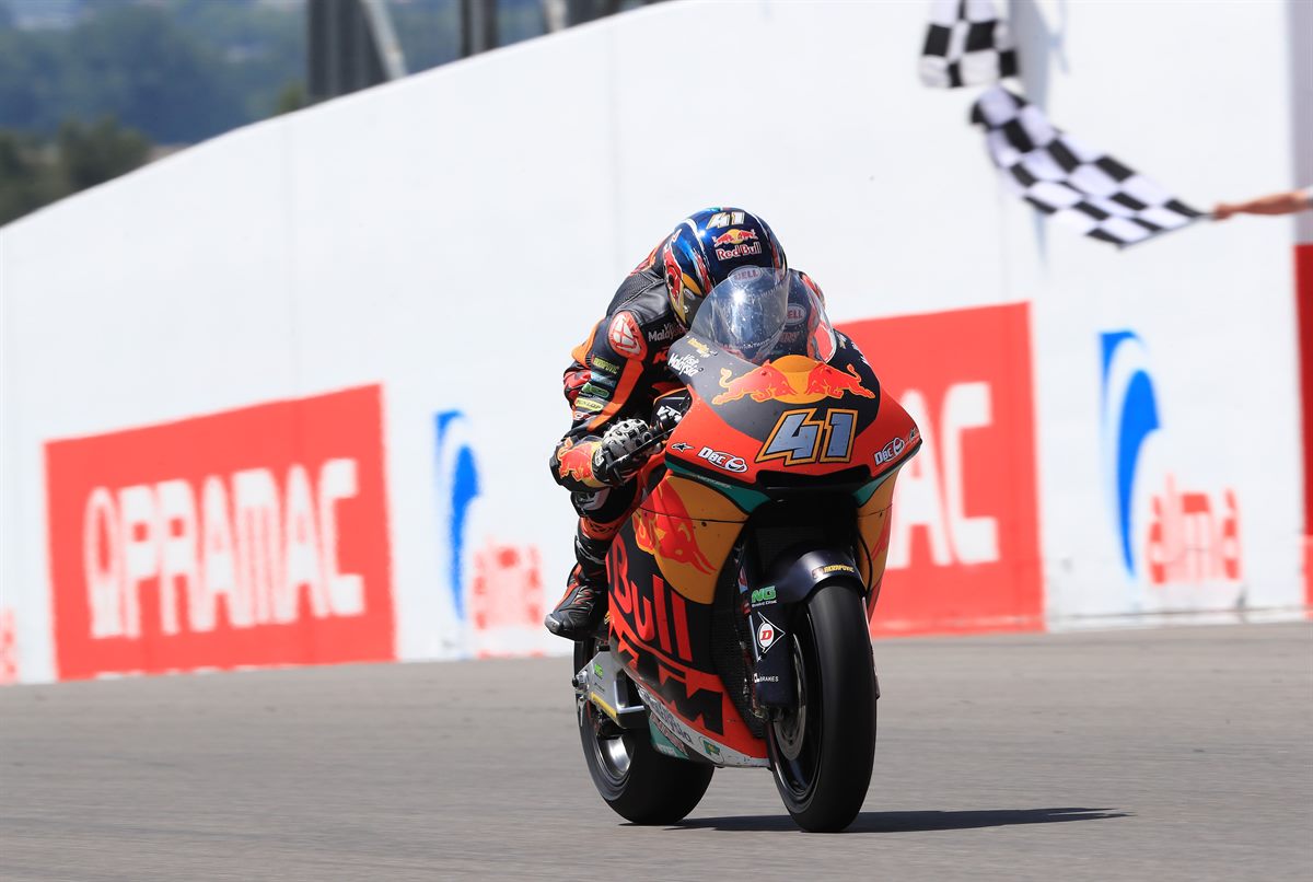 Brad Binder KTM Moto2 Sachsenring 2018
