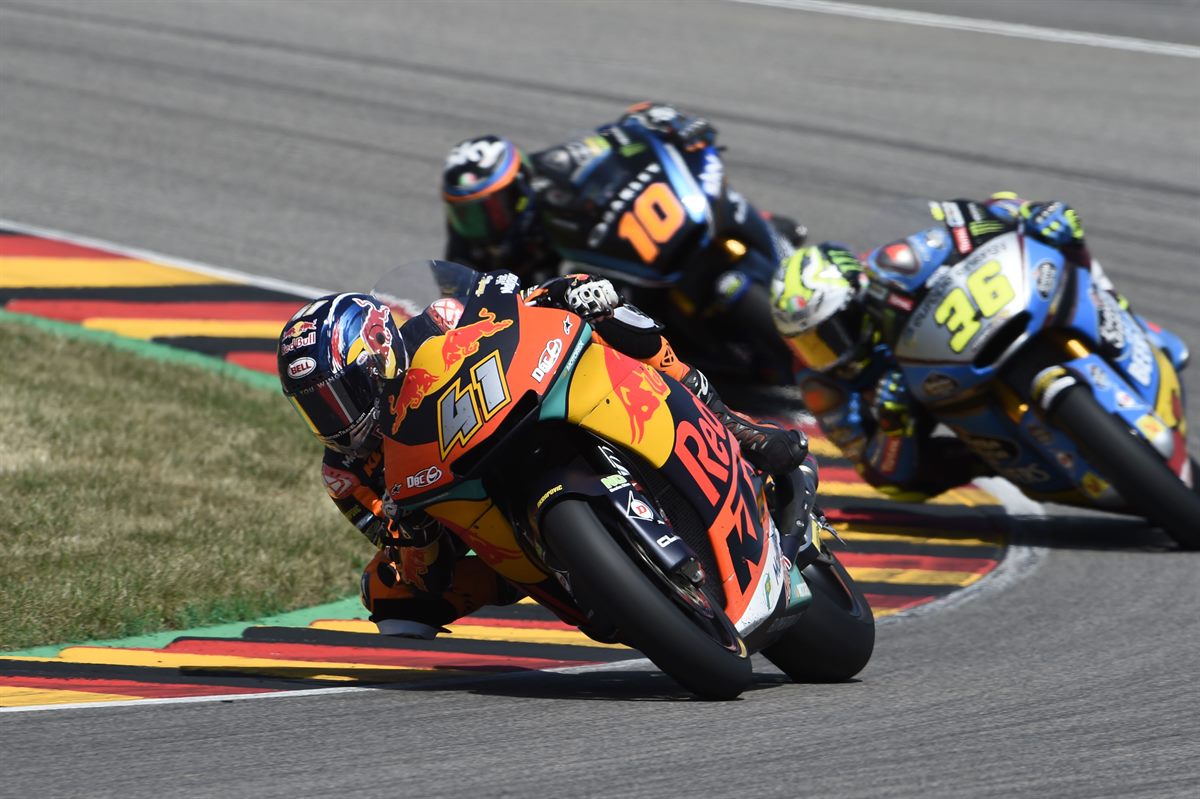 Brad Binder KTM Moto2 Sachsenring 2018