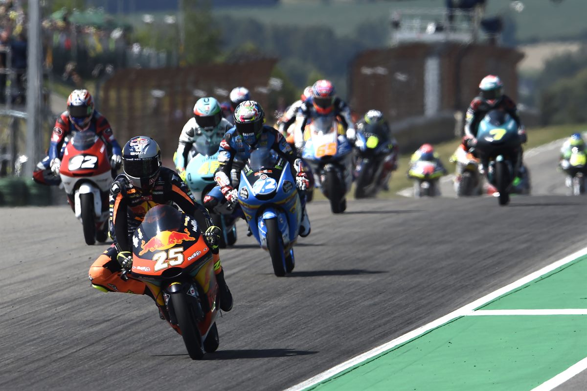 Raul Fernandez KTM RC250 GP Sachsenring 2018