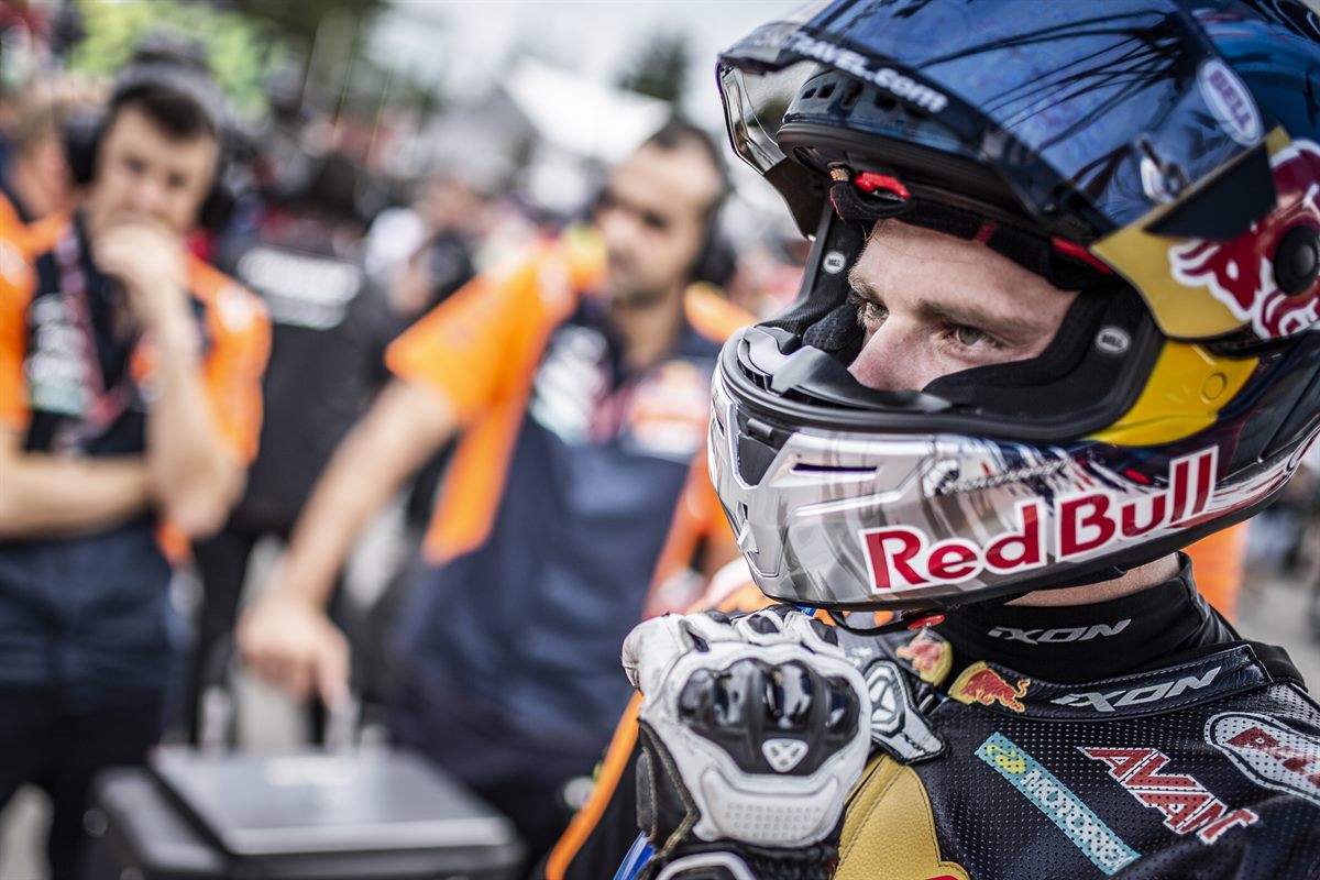 Brad Binder Start Automotodromo Brno 2018