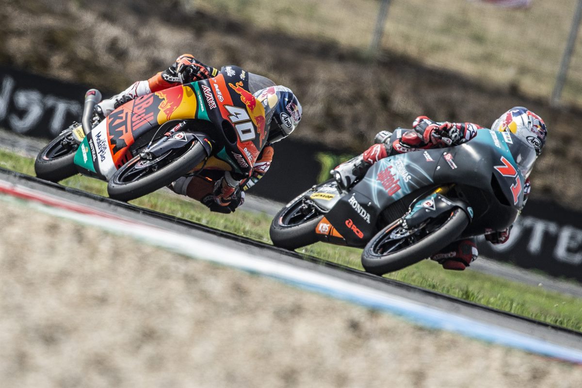 Darryn Binder KTM RC250 GP Automotodromo Brno 2018