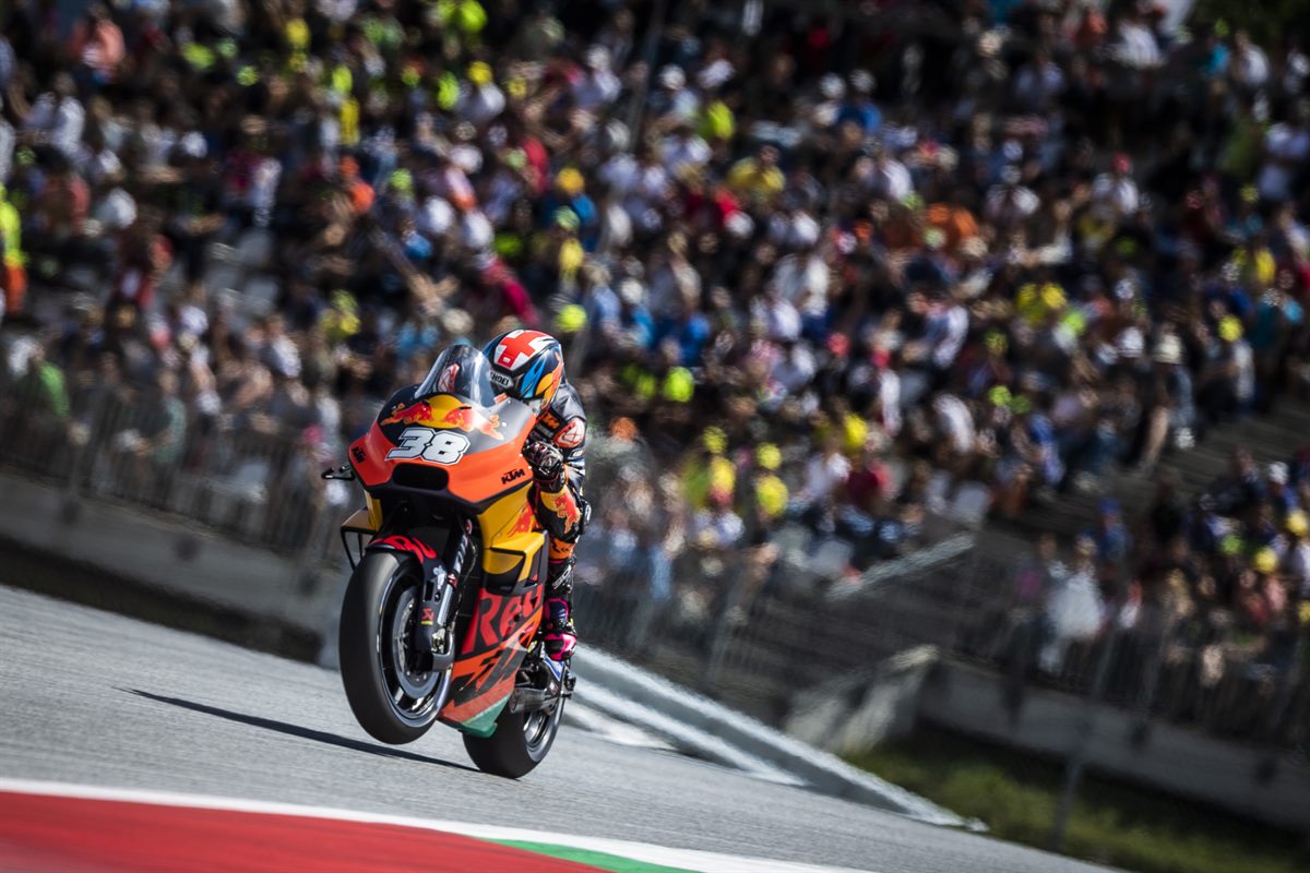 Bradley Smith KTM RC16 Red Bull Ring, Spielberg 2018