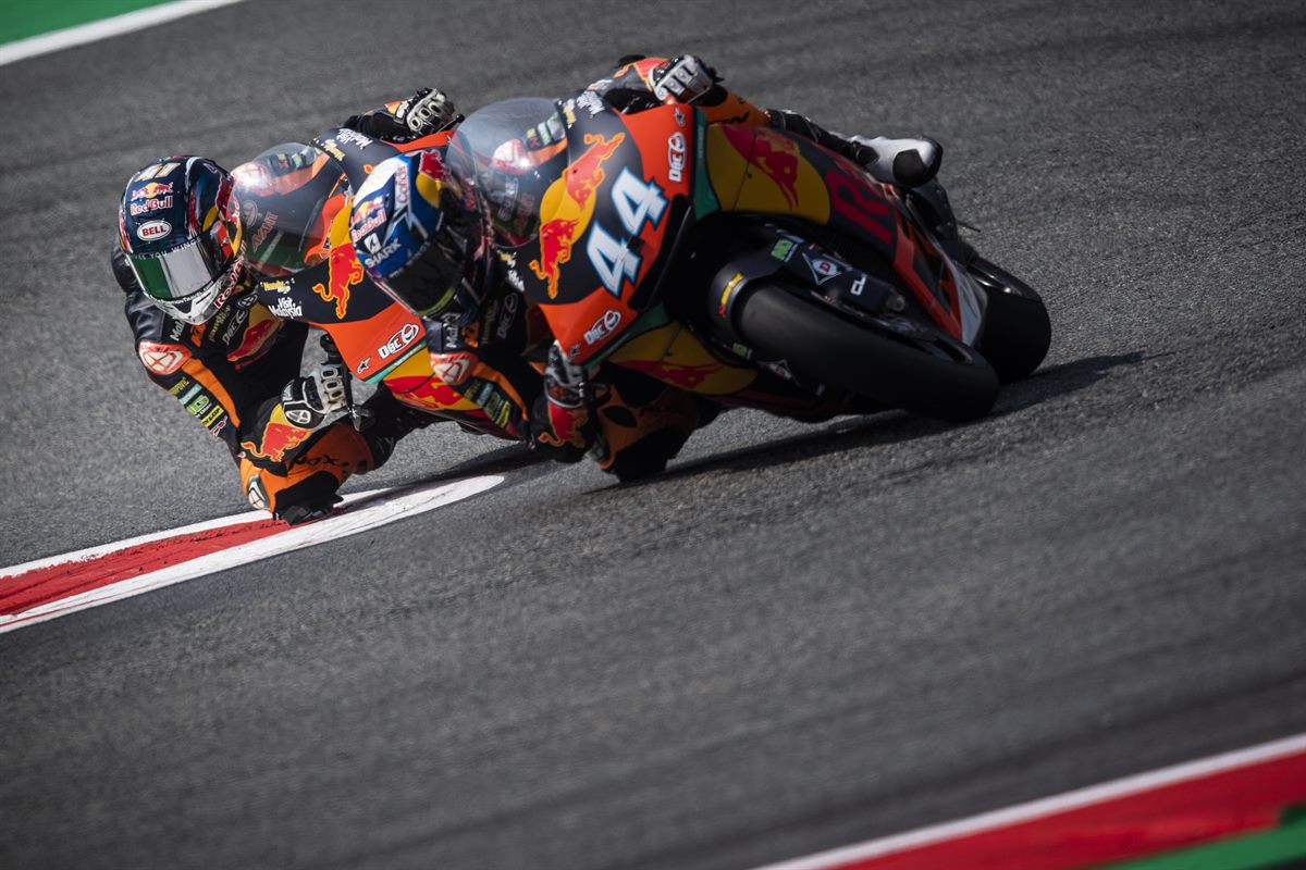 Miguel Oliveira & Brad Binder KTM Moto2 Red Bull Ring_ Spielberg 2018