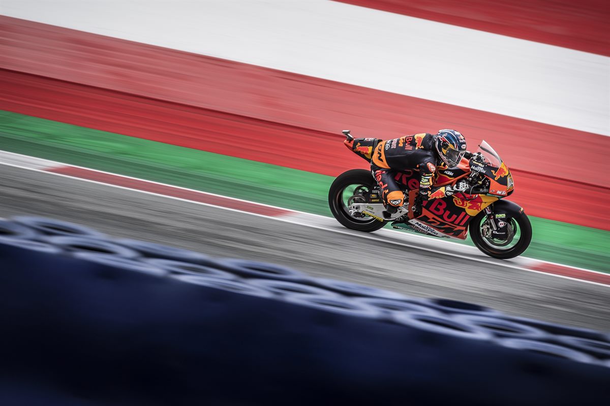 Brad Binder KTM Moto2 Red Bull Ring, Spielberg 2018