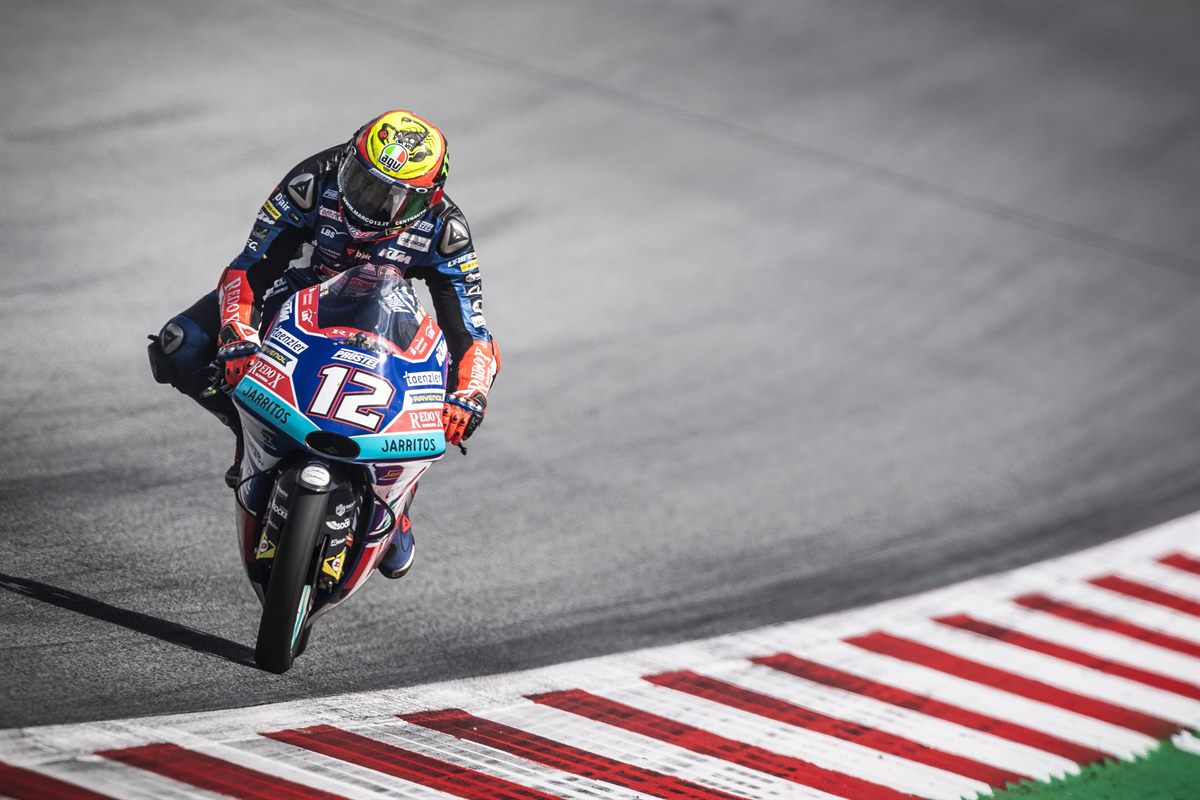 Marco Bezzecchi KTM RC250 GP Red Bull Ring, Spielberg 2018