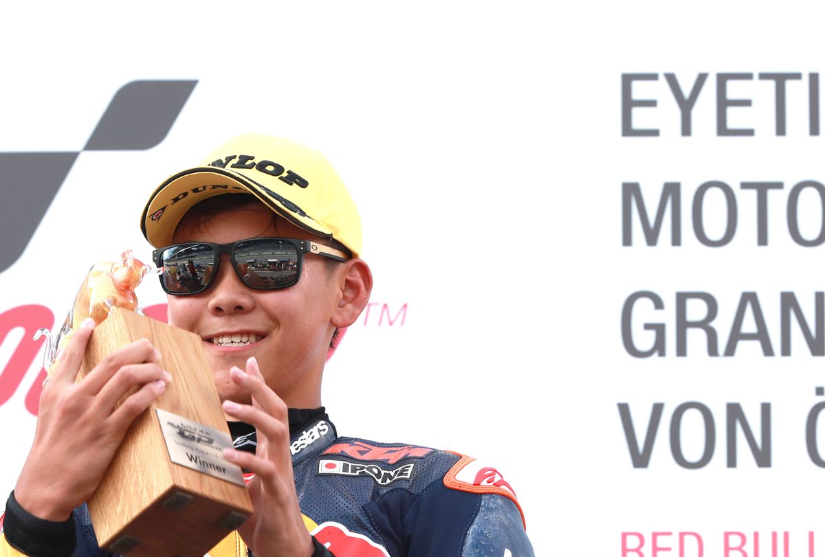 Ryusei Yamanaka Podium Red Bull Ring, Spielberg 2018