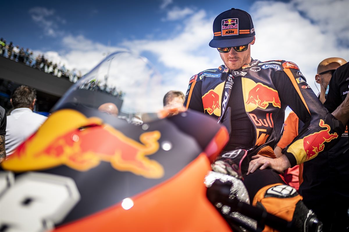 Bradley Smith KTM RC16 Start Red Bull Ring, Spielberg 2018