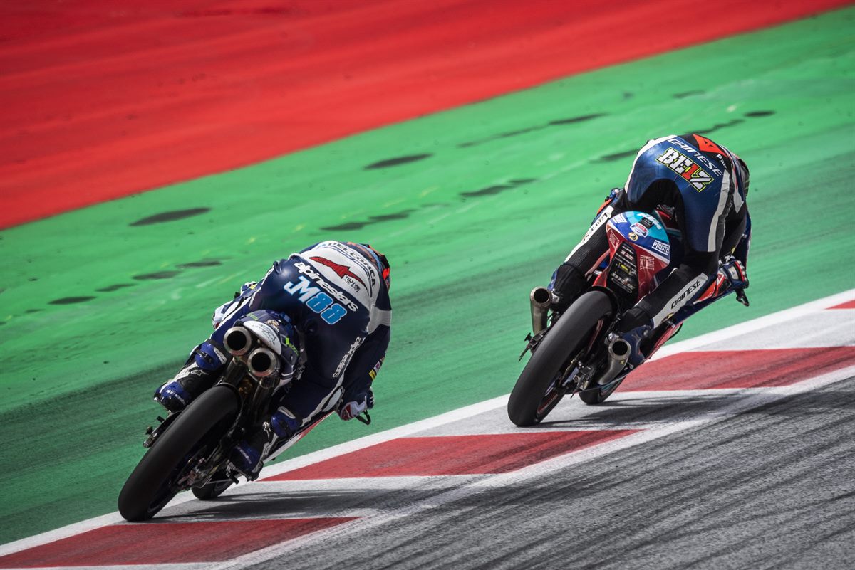 Marco Bezzecchi Podium Red Bull Ring, Spielberg 2018