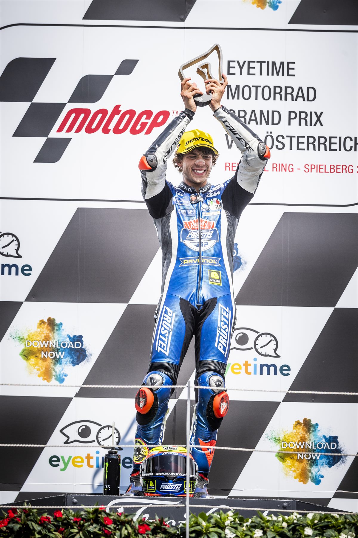Marco Bezzecchi Podium Red Bull Ring, Spielberg 2018