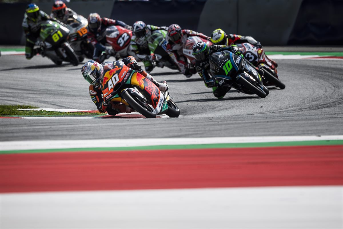 Darryn Binder KTM RC250 GP Red Bull Ring, Spielberg 2018