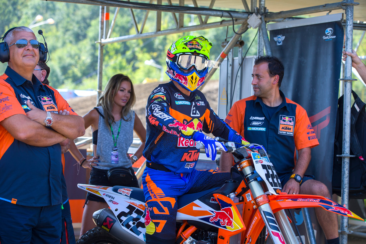 Tony Cairoli KTM 450 SX-F 2018 Sevlievo