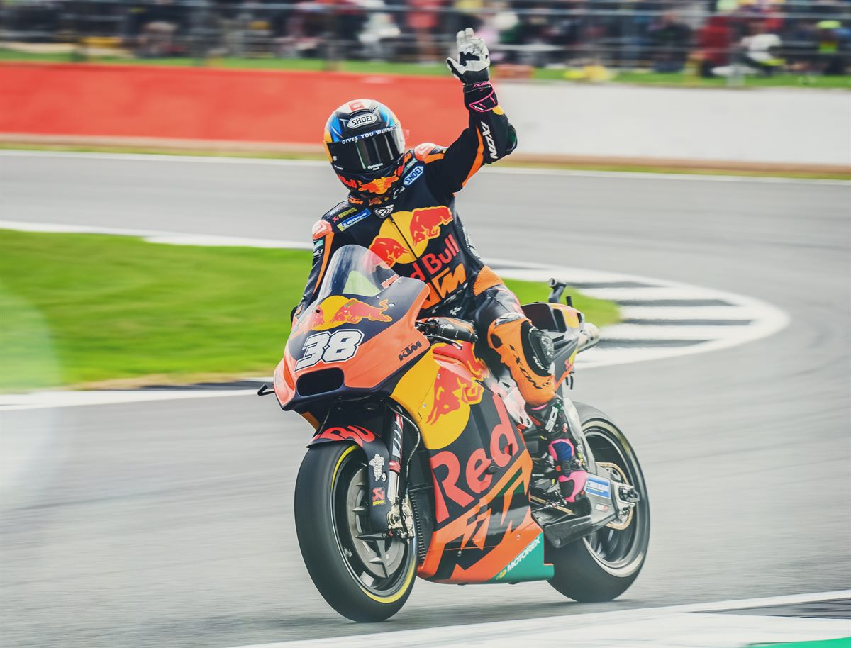 Bradley Smith KTM RC16 Silverstone Circuit 2018