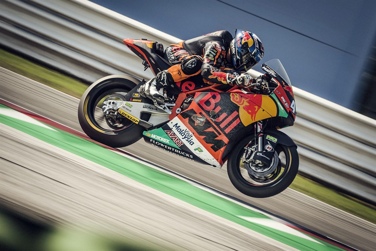 Miguel Oliveira KTM Moto2 Misano World Circuit Marco Simoncelli 2018