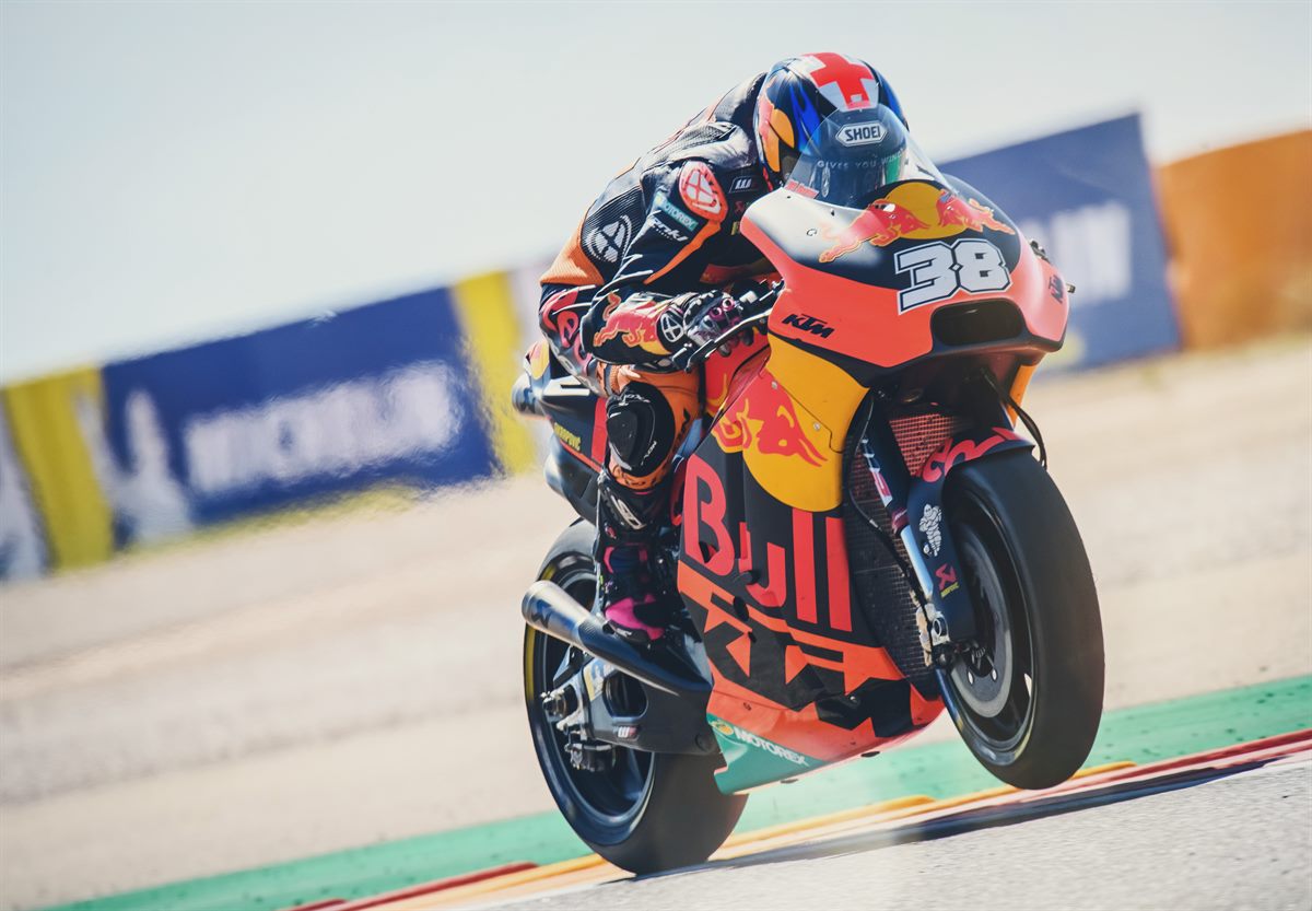Bradley Smith KTM RC16 MotorLand Aragon 2018