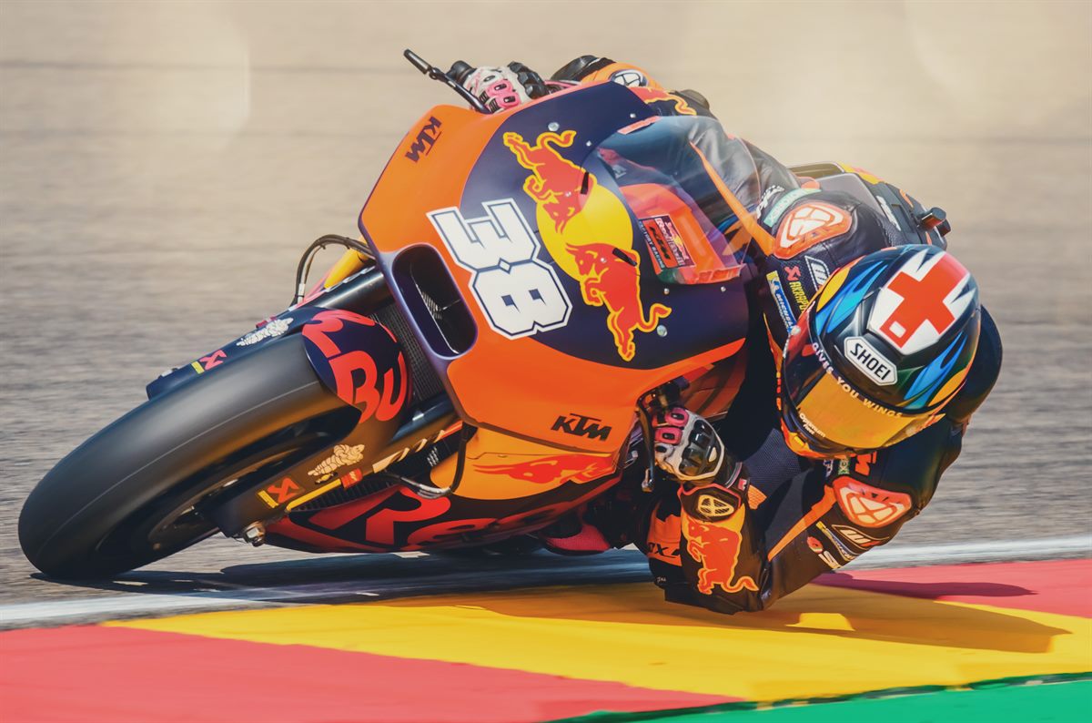 Bradley Smith KTM RC16 MotorLand Aragon 2018