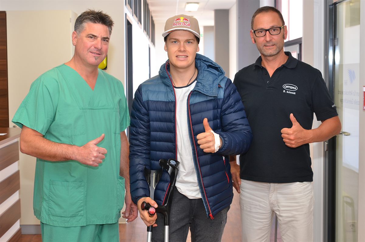 Pauls Jonass at the Ortema Clinic