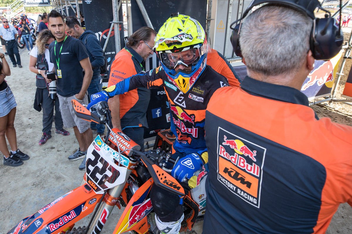 Tony Cairoli KTM 450 SX-F 2018 Imola