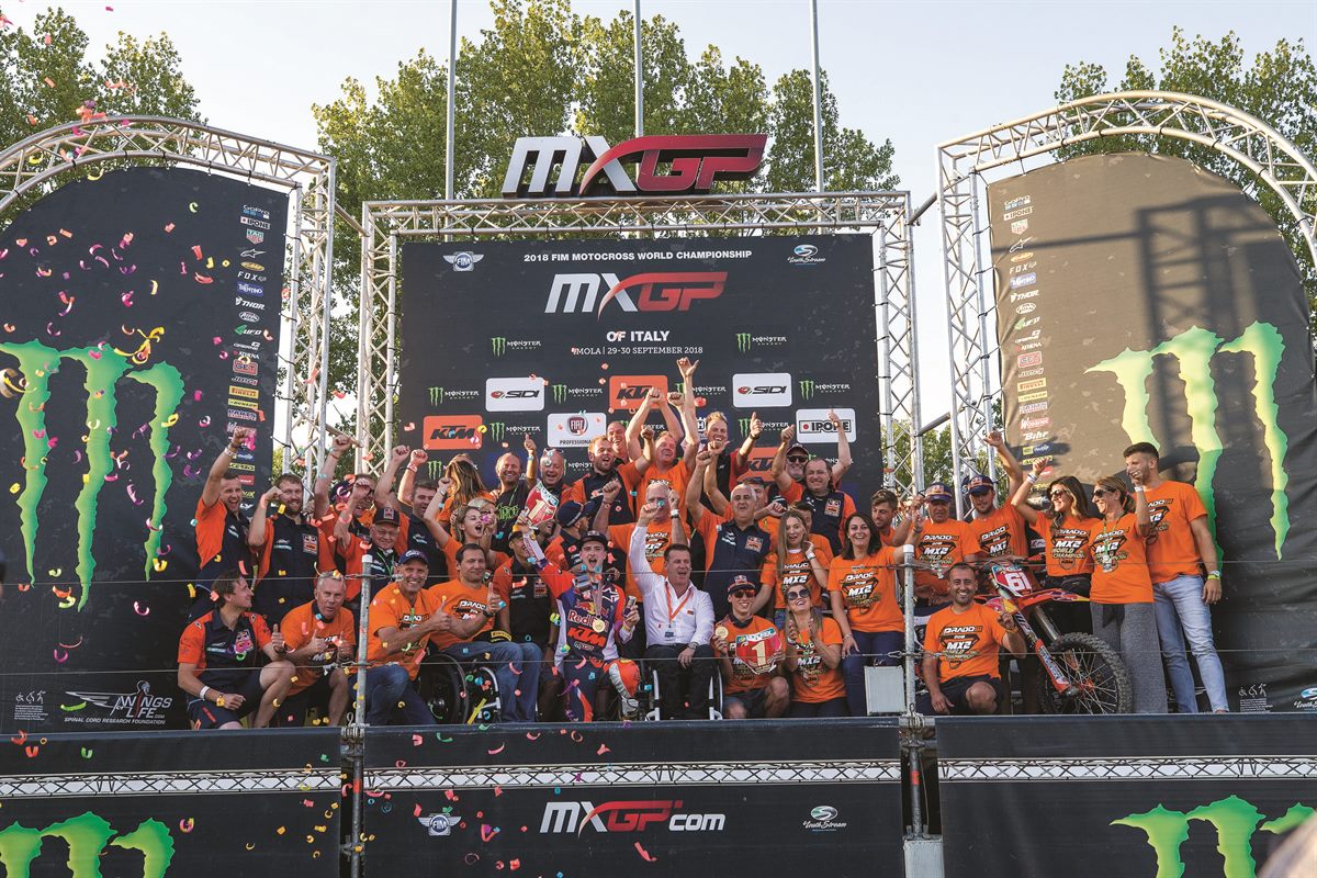 Red Bull KTM Factory Racing Team Imola (ITA) 2018