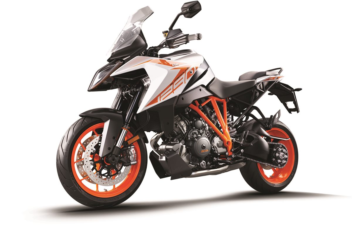 KTM 1290 SUPER DUKE GT white