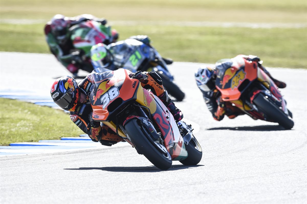 Bradley Smith & Pol Espargaro KTM RC16 Box Phillip Island 2018