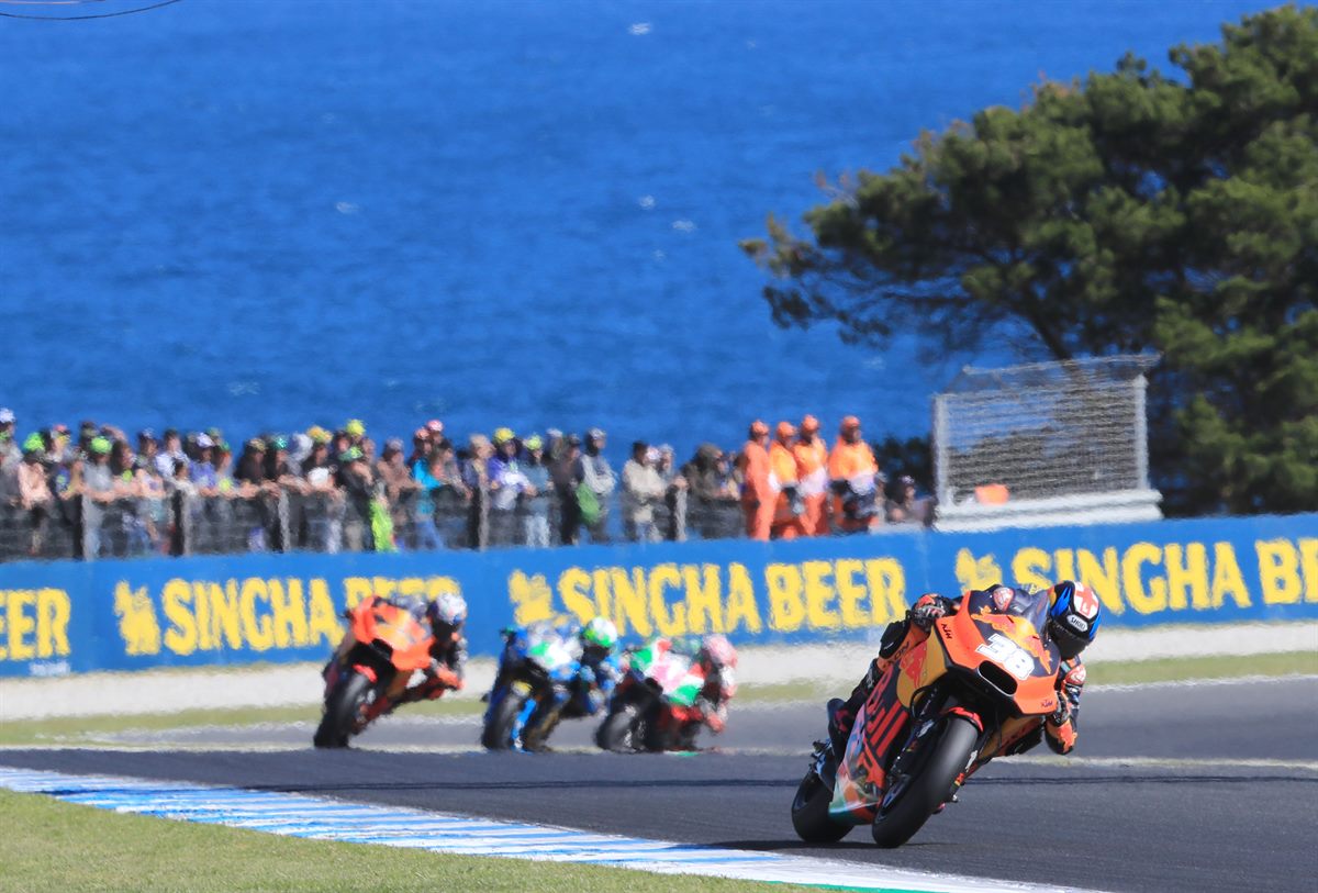 Bradley Smith KTM RC16 Box Phillip Island 2018