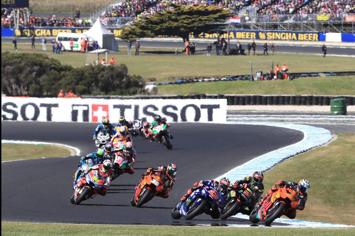 Pol Espargaro & Bradley Smith KTM RC16 Box Phillip Island 2018
