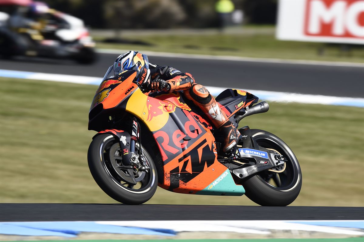 Pol Espargaro KTM RC16 Box Phillip Island 2018