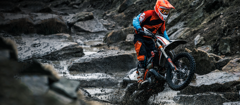 KTM Muddy Winter Facebook Cover