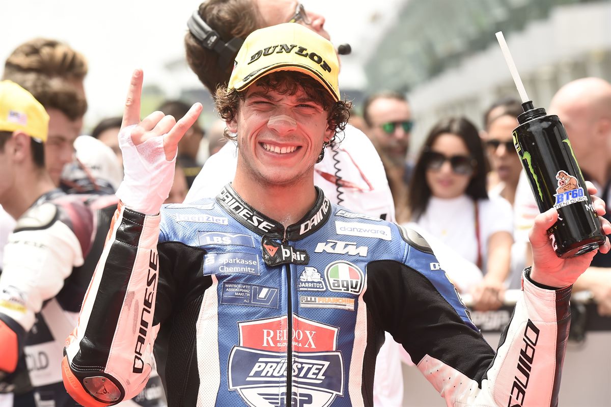 Marco Bezzecchi Parc Ferme Sepang International Circuit 2018