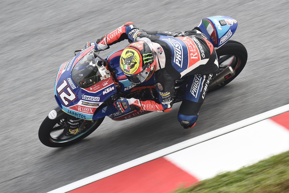 Marco Bezzecchi KTM RC250 GP Sepang International Circuit 2018