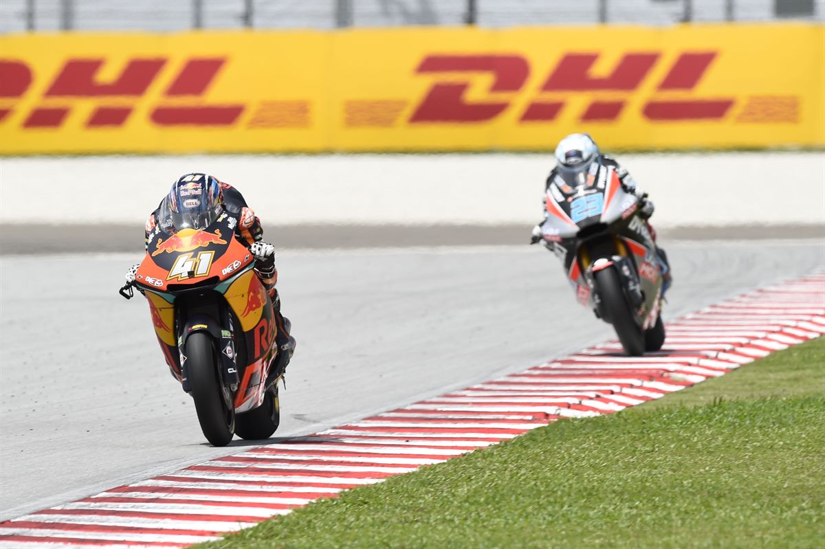 Brad Binder KTM Moto2 Sepang International Circuit 2018