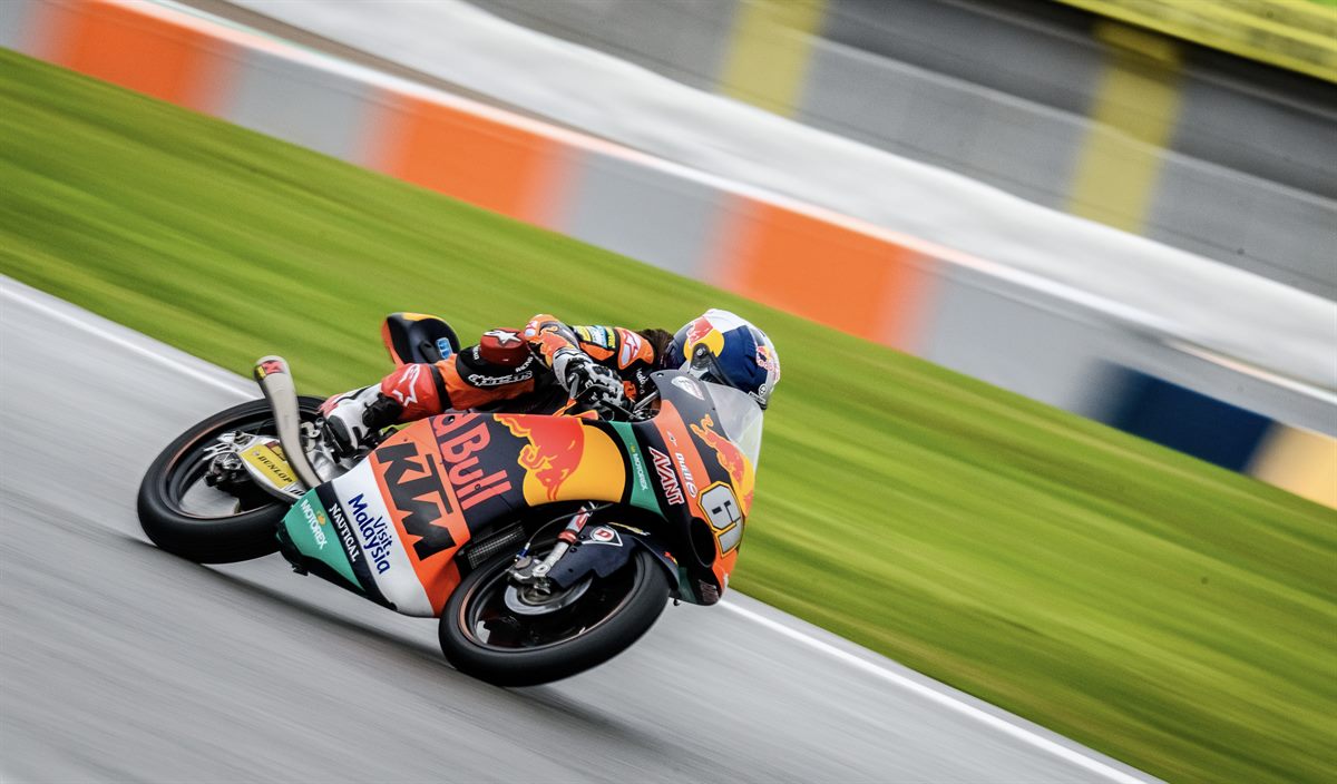 Can Oncu KTM RS250 GP Valencia