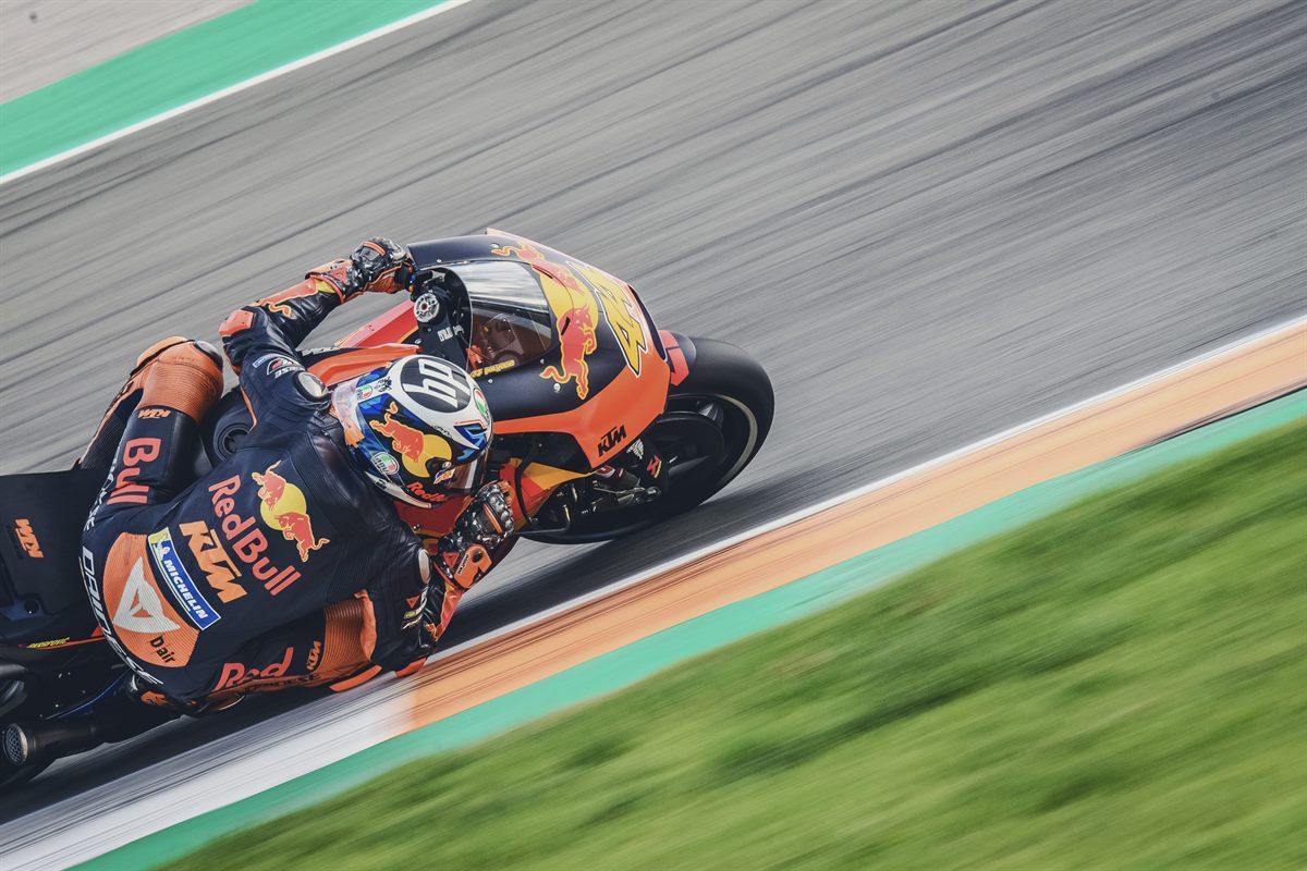 Pol Espargaro KTM RC16 MotoGP Valencia test