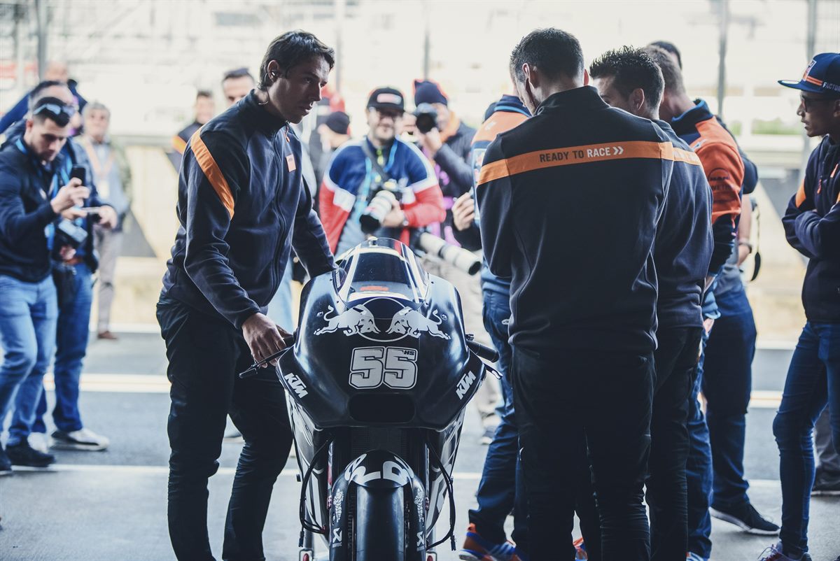 Hazifh Syharin 2018 KTM Valencia test