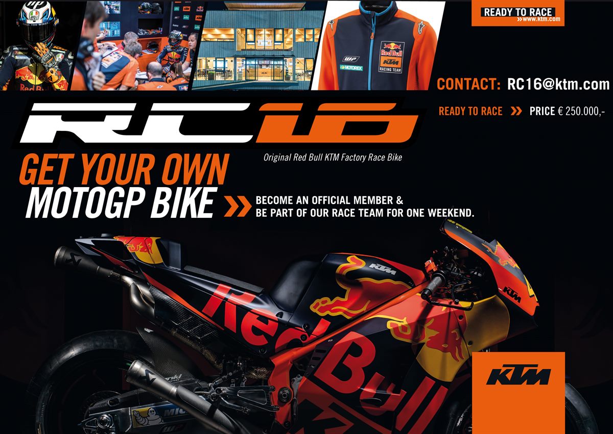 2018 MotoGP KTM RC16 Sale
