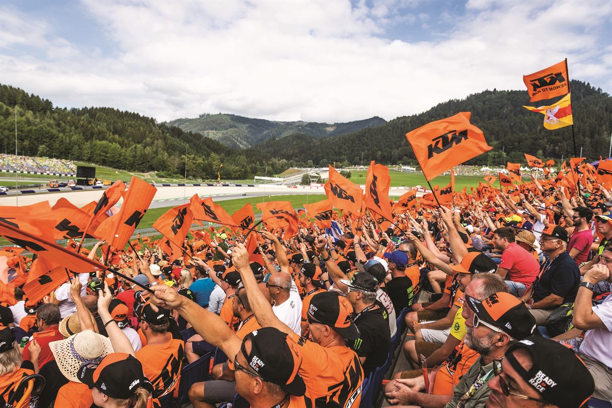Fans KTM Grandstand Red Bull Ring_Spielberg