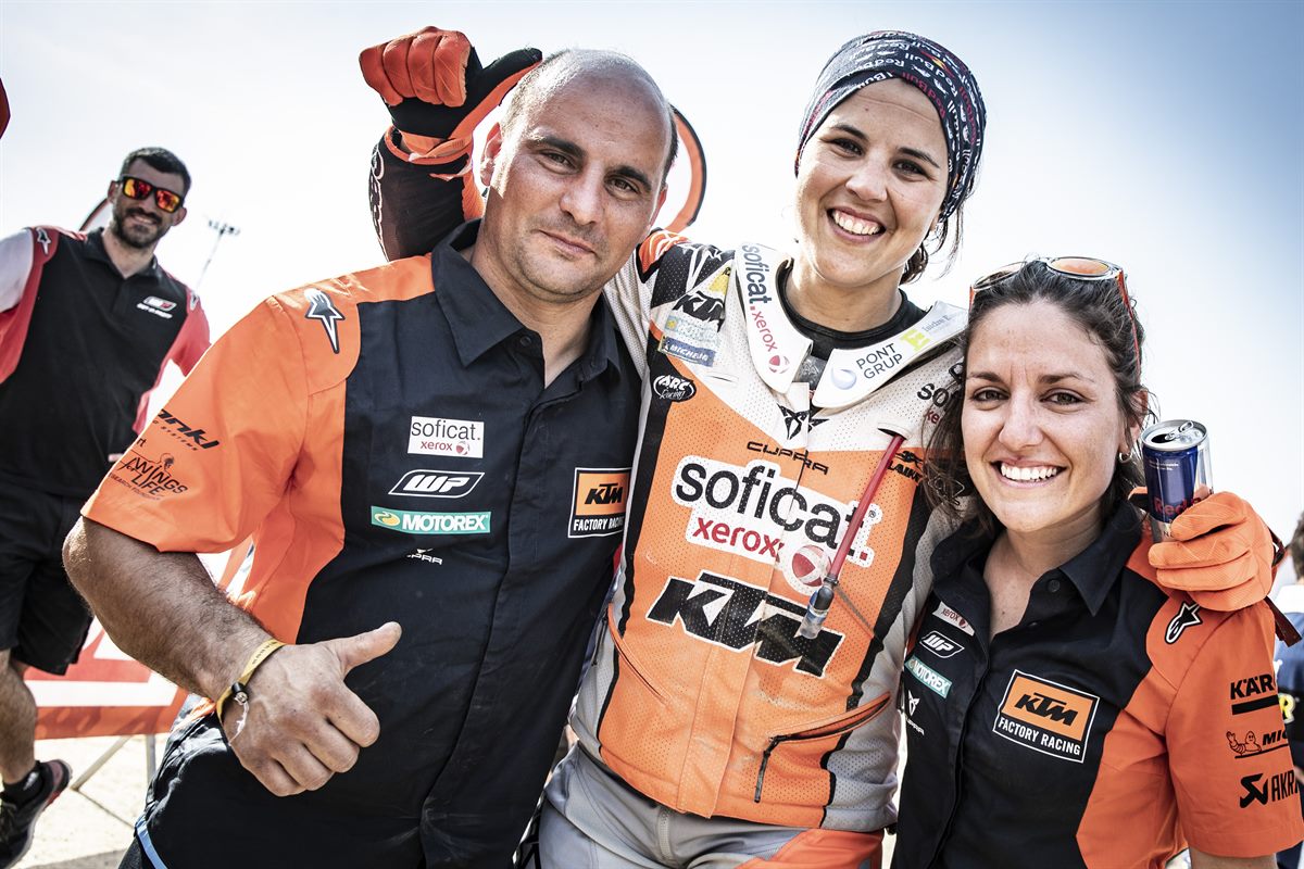 Laia Sanz - KTM 450 RALLY - 2019 Dakar Rally