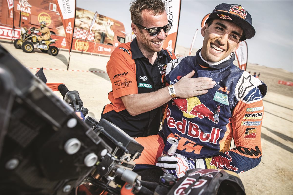 Luciano Benavides KTM 450 RALLY Dakar 2019