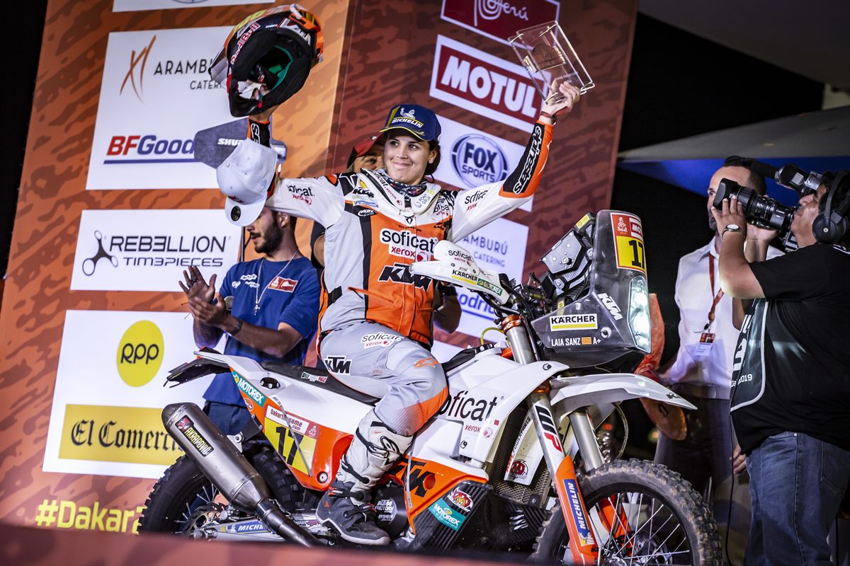 Laia Sanz - KTM 450 RALLY - 2019 Dakar Rally