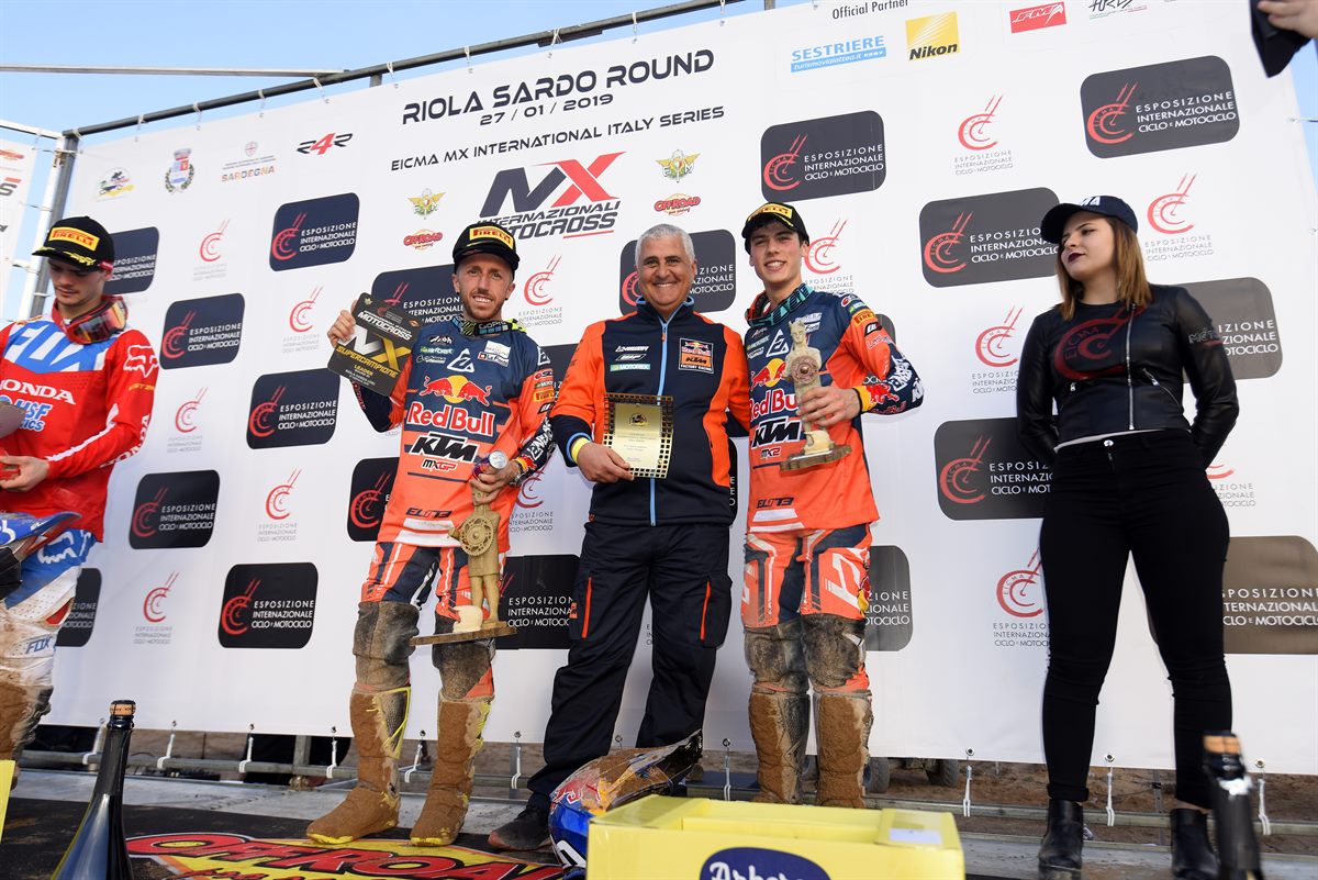 Tony Cairoli & Jorge Prado 2019 Riola Sardo Italian Championship