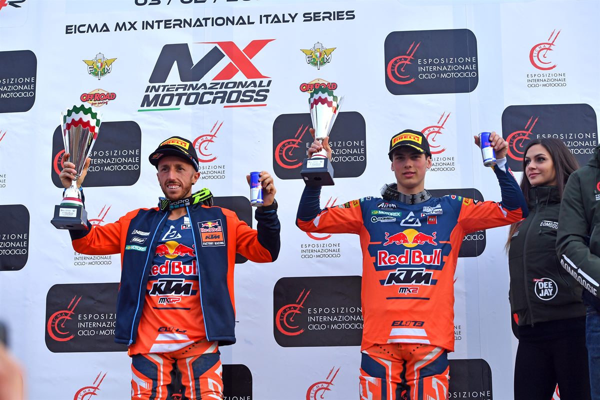 Tony Cairoli KTM 450 SX-F 2019 Ottobiano Italian Championship