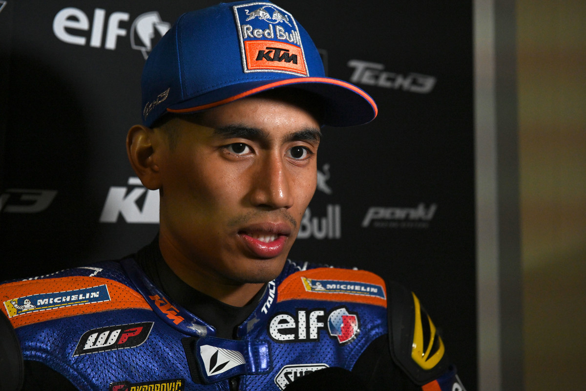 Hazifh Syahrin KTM RC16 MotoGP Sepang test 2019 Day one