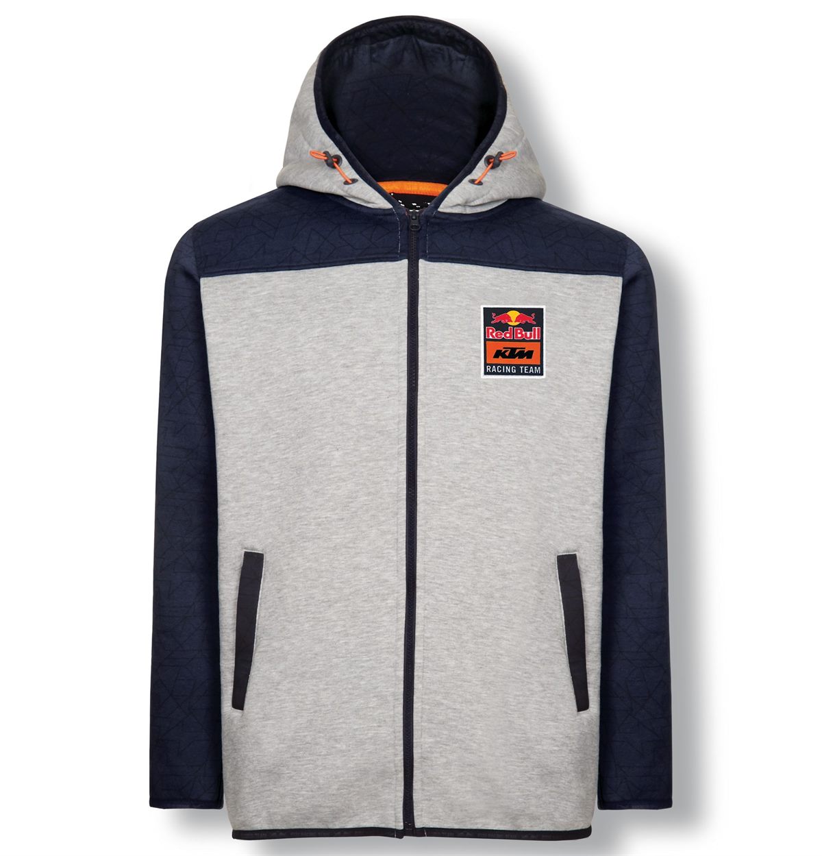 3RB19000040X RB KTM RACING TEAM ZIP HOODIE GREY