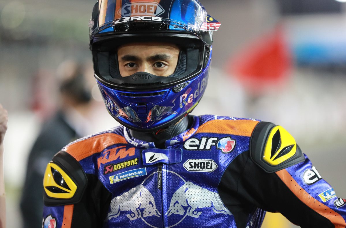Hazifh Syahrin KTM RC16 MotoGP Qatar 2019
