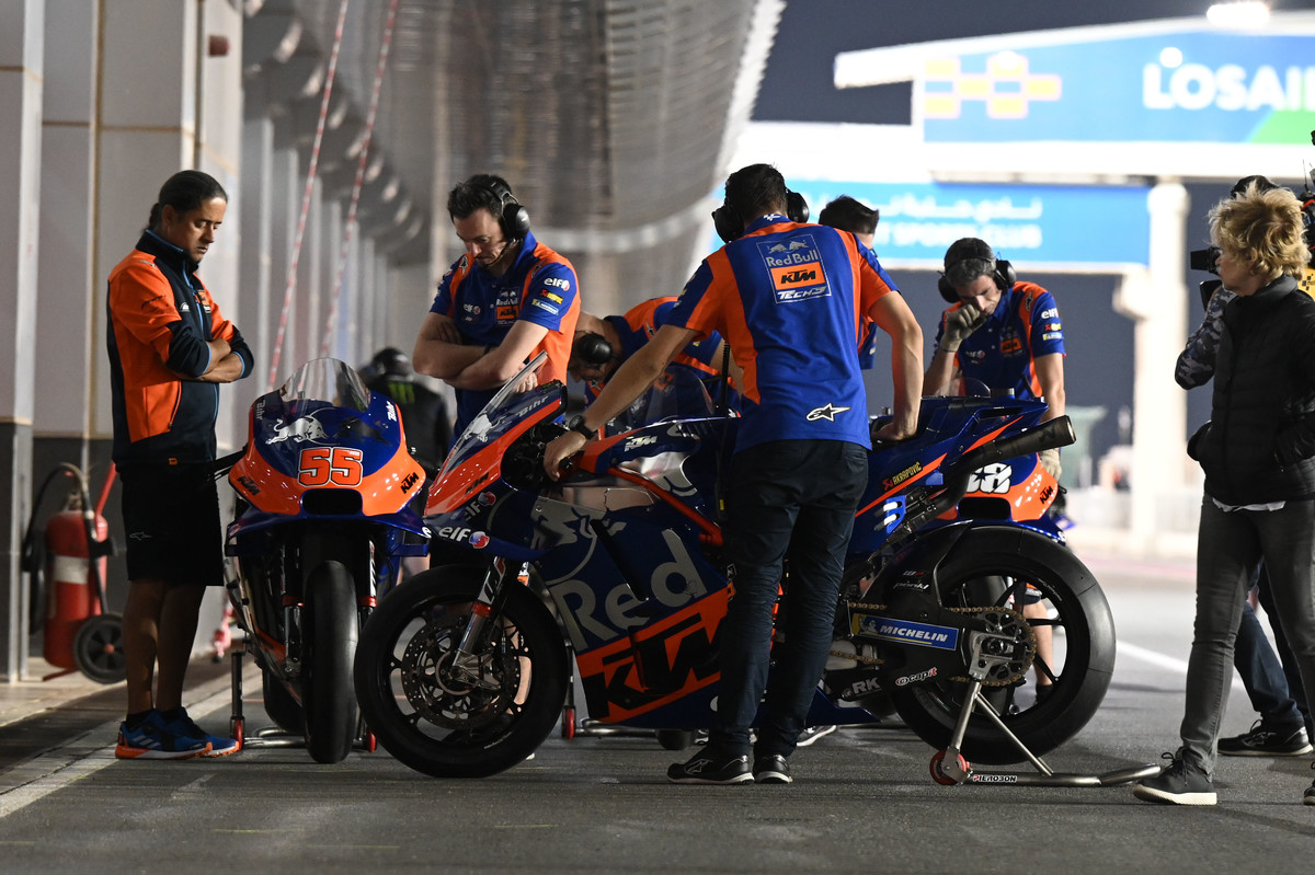 Hazifh Syahrin KTM RC16 MotoGP Qatar 2019