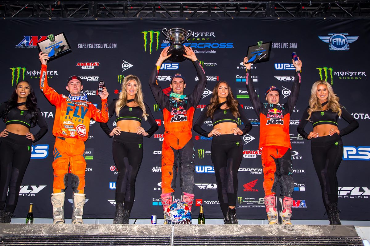 450SX podium